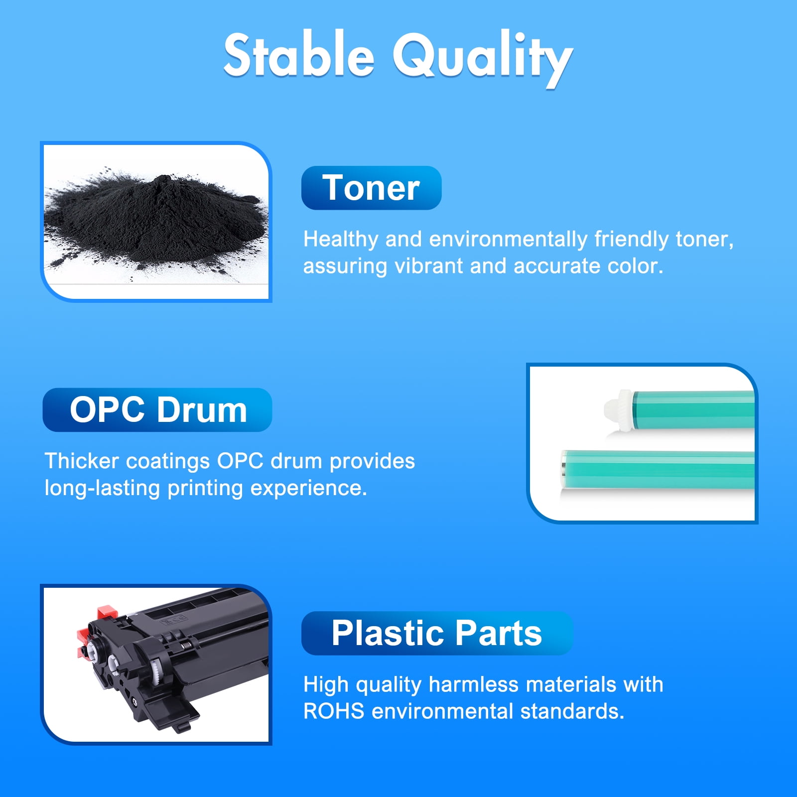 138A Black Toner Cartridge with Chip Compatible Replacement for HP 138A W1380A 138X W1380X for HP Laserjet Pro 3001dw 3001fdw MFP 3101fdw Printer Ink (2 Pack)