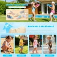 thumbnail image 5 of Barerun Toddler Shoes Washable Adjustable EVA Sandals,Wide Round Toe Grey,7.5-8 Toddler, 5 of 8