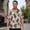Beige, variant on Mens Shirts Horse Print Short Sleeve Button Down Collar Casual Beach Loose Summer Regular Fit Hawaiian Beige Shirt