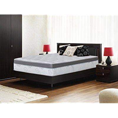 Photo 1 of **QUEEN SIZE 10"**
olee sleep 13 inch box top hybrid gel infused memory foam innerspring mattress (queen) 