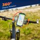 thumbnail image 2 of Soporte para teléfono de bicicleta, soporte para manillar de motocicleta, soporte para teléfono de bicicleta de silicona con rotación de 360°, compatible con iPhone 13/12/11 Pro Max XS Max XR X 8 7, 2 of 7