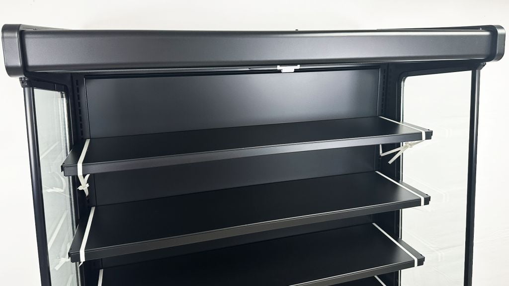 52 in. Open Air Curtain Merchandiser Display, Commercial Refrigerator Open Air, NSF Certified