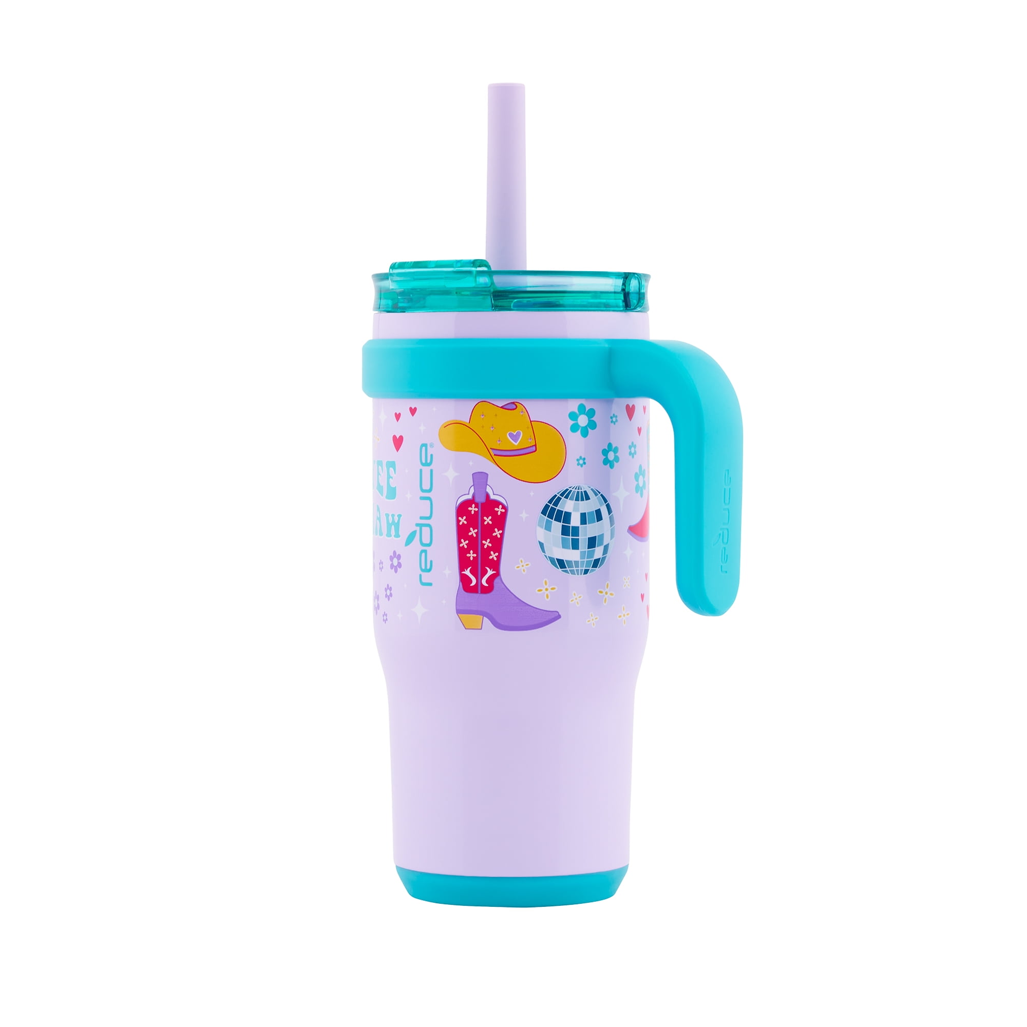 Reusable Cold Cup With Smiley Faces Used for Iced Coffee, Frappes and More  Comes With Reusable Straw NOT DISHWASHER SAFE 