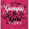 thumbnail image 2 of Georgia GA Fancy Feminine Filagree Women's Graphic T Shirt Tees Brisco Brands S, 2 of 6