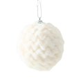 thumbnail image 2 of Adorno colgante para árbol de Navidad, decoración navideña para dormitorio Bola blanca, 2 of 9