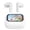 White, variant on Cshidworld Smart Touch Screen Wireless Earbuds with ANC and ENC, Bluetooth 5.3 Headphones with Charging Display Case, Deep Bass Stereo Sound, Clear Calls, Sports Earphones for iPhone Android