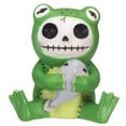 thumbnail image 2 of Froggie Frog Furry Bones Figurine Display, 2 of 2