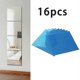 thumbnail image 2 of 9/16/24PCS Mirror Wall Sticker Square Acrylic Wall Sticker Self-adhesive Acrylic Tiles Sticker For Bathroom DIY 3D Wall Decal, 2 of 4
