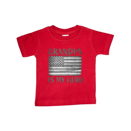 

Inktastic Grandpa Is My Hero Gift Baby Boy or Baby Girl T-Shirt