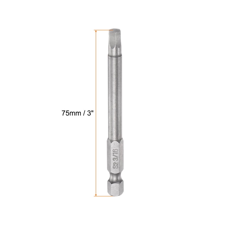 Saipor 10-Piece Magnetic Screwdriver Bit Set – 1/4 Inch Hex Shank, 2 Inch Length, S2 Steel, Phillips & Slotted Tips, For Electric Screwdrivers & Power Drills