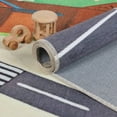 thumbnail image 6 of Superior City Cruising Non-Slip Kids Playroom Nursery Washable Indoor Area Rug, 6' x 9', 6 of 10