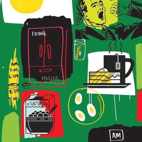 Marmont Hill "Breakfast" by Josh Ruggs Painting Print on Wrapped Canvas