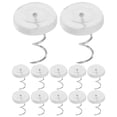 thumbnail image 1 of FONDOTIN 50pcs Tacks Furniture Transparent Plastic Anti Slip Chair Fixation Items, 1 of 6