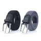 thumbnail image 1 of Cinturón elástico trenzado de 2 piezas para hombres y mujeres, cinturón tejido multicolor, cinturón elástico de lona, 1 of 5
