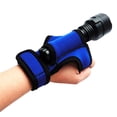 thumbnail image 2 of facefd Outdoor Scuba Diving Torch Flashlight Holder Soft Hand Arm Mount Soft / Arm Mount Blue, 2 of 7