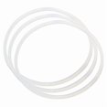 thumbnail image 4 of Magic Bullet Blender Replacement Gaskets, 250W Juicer Rubber Seal Ring Parts, Durable White Accessory for Original Magic Bullet, 4 of 8