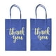 thumbnail image 5 of Bolsas de regalo DjinnGlory Thank You Paper, color azul marino, 9 x 14 x 8 cm, 100 unidades, 5 of 8