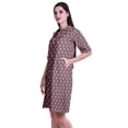 thumbnail image 3 of Moomaya Maternity Summer Clothe Printed Womens Nightgowns Cotton Sleepwear-S-XXL, 3 of 6