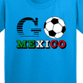 thumbnail image 4 of Inktastic Go, Mexico Soccer, Football Youth T-Shirt, 4 of 5