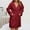 2# red cheap stuff under 5 dollars, variant on Dyegold Plush Robes For Women Lightweight Fuzzy Fleece Short Bathrobes Cute Soft Fluffy Spa Shower Pajamas Coats Loungewear