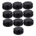 thumbnail image 4 of unbranded 10 Pcs Large Buckets Cover Screw on Lid Travel 7X7CM Black, 4 of 8