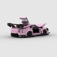 thumbnail image 6 of MOC Model City Racing Car Speed Champions Sports Building Blocks Bricks Sets Technique Supercar Racers Vehicles Kits Toys Gift, 6 of 7