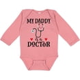 thumbnail image 3 of Inktastic Doctor Daddy Physician Baby Gift Boys or Girls Long Sleeve Baby Bodysuit, 3 of 5