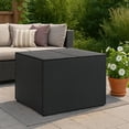 thumbnail image 6 of Outdoor Storage Box, Water Resistant Inner Bag 32 Inch Black PE Rattan, 6 of 9