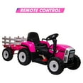 thumbnail image 2 of Acekid 12V Ride on Tractor, Electric Tractor with Trailer, Remote Control, 2 of 8