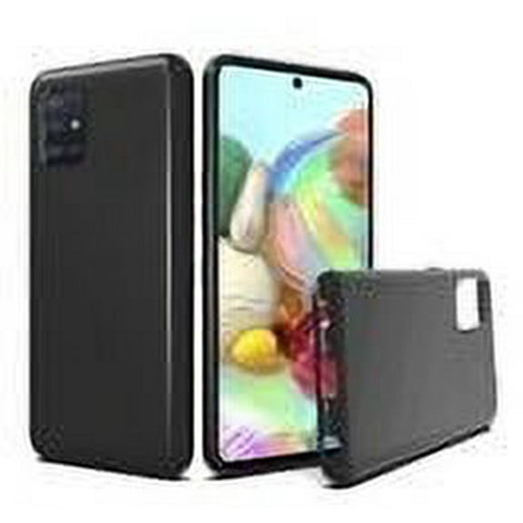 GSA Flexible Candy Case for Samsung Galaxy A71 4g Only - Black