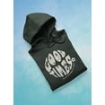 thumbnail image 3 of 70S Retro Good Times Badge Hoodie Women -Image by Shutterstock, Female Small, 3 of 4