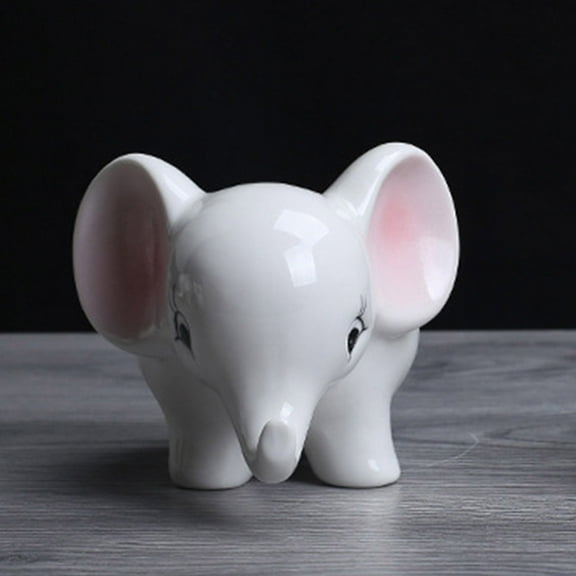 UPKOCH White Ceramic Flower Pot for Cactus Succulent Bowl Small Flowerpot Plant Pot Box