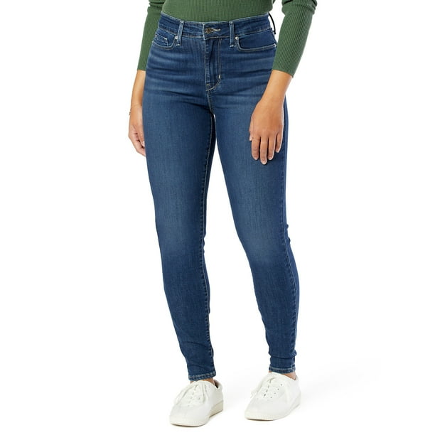signature levi strauss high rise slim
