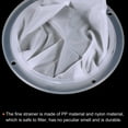 thumbnail image 4 of Uxcell 6.1" O.D. 300 Mesh Food Filter Strainer Kitchen Mesh Filters Strainers Fine Mesh Sieve White 4 Pack, 4 of 6