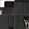 thumbnail image 3 of PU Leather Belt Loop Waist Multitool Sheath with Key Holder Knife Sheaths Flashlight Holster for Training Camping Climbing (Black), 3 of 10