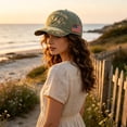 thumbnail image 4 of Hummingbird Blessing Faith Garden Morning Cap,Botanical Hummingbird American Flag Printed Baseball Cap,Lightweight Adjustable Casual Outdoor Sun Hat for Men & Women, 4 of 7