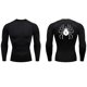 thumbnail image 1 of Camiseta de compresión con estampado de Anime para hombre, ropa deportiva de secado rápido, atlética, ajustada, para gimnasio, Verano, 1 of 5