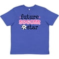thumbnail image 3 of Inktastic Future Soccer Star Girls Youth T-Shirt, 3 of 5