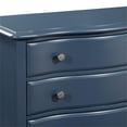 thumbnail image 7 of American Woodcrafters Rodanthe Shipyard Blue Wood 3-drawer Bachelor Chest, 7 of 7
