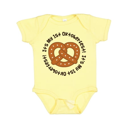 

Inktastic Baby s 1st Oktoberfest Gift Baby Boy or Baby Girl Bodysuit