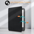 thumbnail image 4 of HYwys All New Kindle 11th Generation 2022 Release 6 Case Auto Sleep Wake Lightweight Rugged PC Case Tri Fold Kickstand 11th Gen 2022 Women Men Bla, 4 of 5