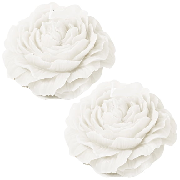 Peony Silicone Mold, Food-Safe Flexible Flower Candle Molds for Candle Making, Soap Mold for DIY Crafts