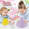 thumbnail image 5 of Adofi Fashion Designer Kit for Girls with 5 Mannequins, Sewing Kit for Girls Aged 6-12, Creativity DIY Arts & Crafts Kit for Kids, Toys for Girls 3 6 Years, 5 of 10