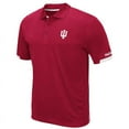 thumbnail image 2 of Men's Colosseum Crimson Indiana Hoosiers Big & Tall Santry Polo, 2 of 3