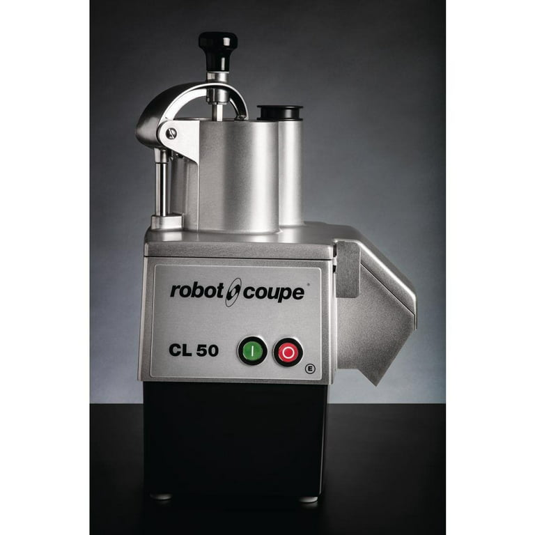Robot Coupe CL50 Ultra Continuous Feed Food Processor with 2 Discs - 1 1/2 HP