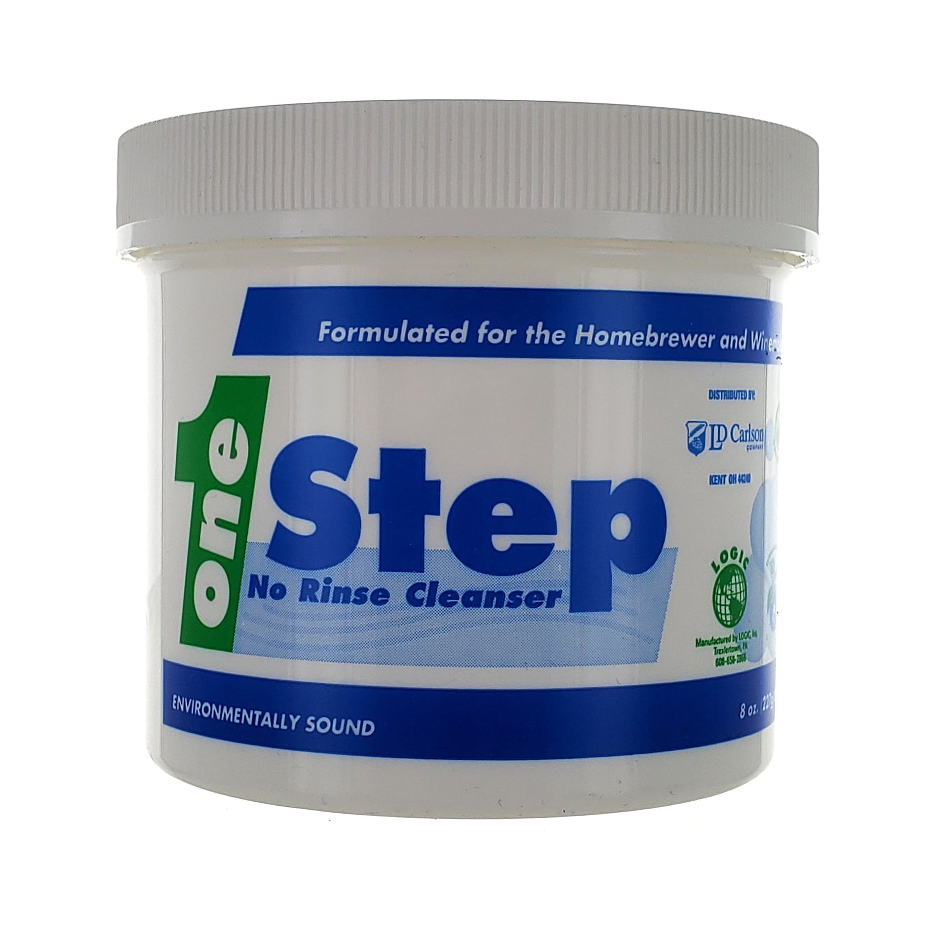 One Step 8 oz No Rinse Cleaner/Sanitizer For Homebrewing Beer and Wine Making