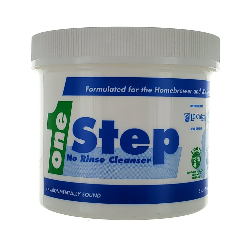 One Step 8 oz No Rinse Cleaner/Sanitizer For Homebrewing Beer and