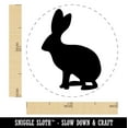 thumbnail image 2 of Jack Rabbit Silhouette Self-Inking Rubber Stamp Ink Stamper - Fuchsia Ink - Medium 1 Inch, 2 of 7