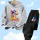 thumbnail image 3 of Ropa de bebé, ropa de abrigo para niño de 2 a 12 años, conjunto de sudadera con capucha, sudadera Sonic 2024 de primavera para niños, ropa para niña, madre e hijo, 3 of 5