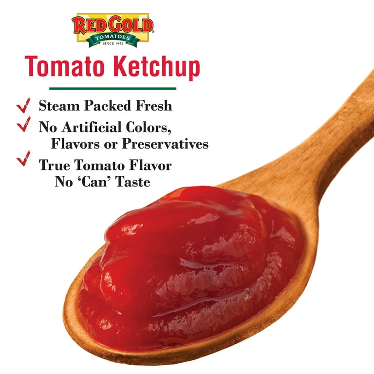 Red Gold Ketchup, Tomato, Condiments, Sauces & Marinades